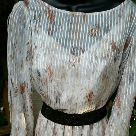 White House Black Market Frozen Geo Boho d… - Picture 2 of 6